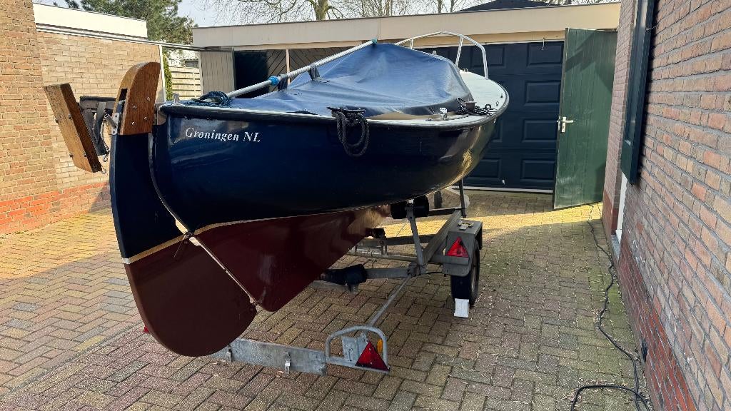 Midget 15" inclusief trailer en elektromotor en lader, Ophalen, Gebruikt, Minder dan 15 m², Overige typen