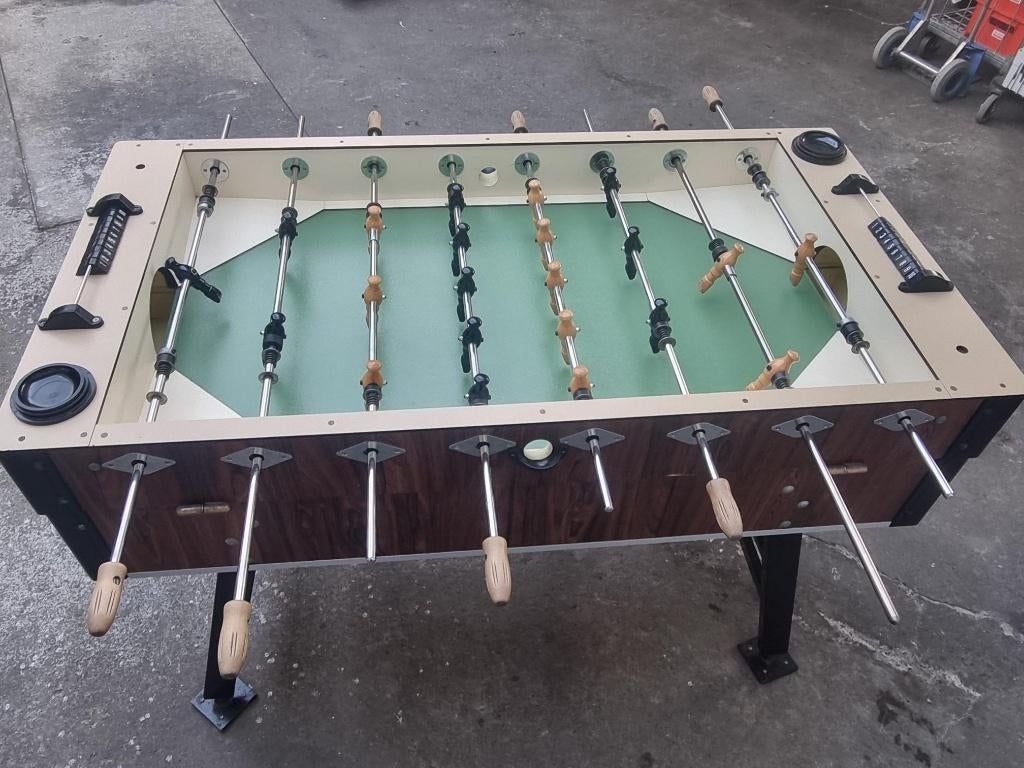 Te koop. Topper tafelvoetbalspel (professionele tafel!), Ophalen, Zo goed als nieuw