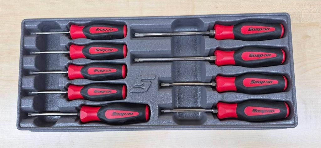 Snap-on 9-delige Torx schroevendraaierset - Nieuw, Snap-on, Nieuw, Ophalen of Verzenden, Snap-on