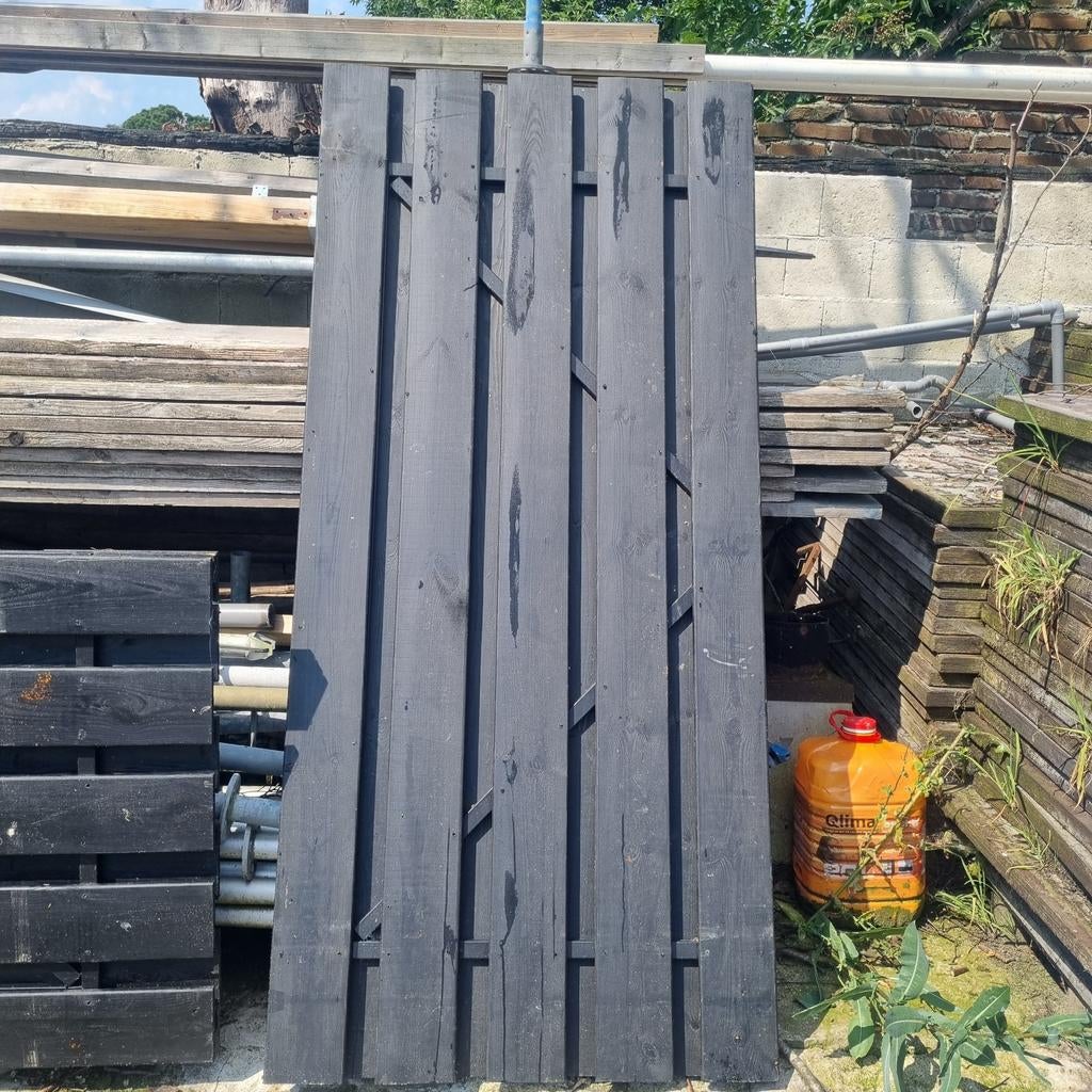 Tuindeuren, Ophalen of Verzenden, Hout, Minder dan 3 meter, 1 tot 2 meter