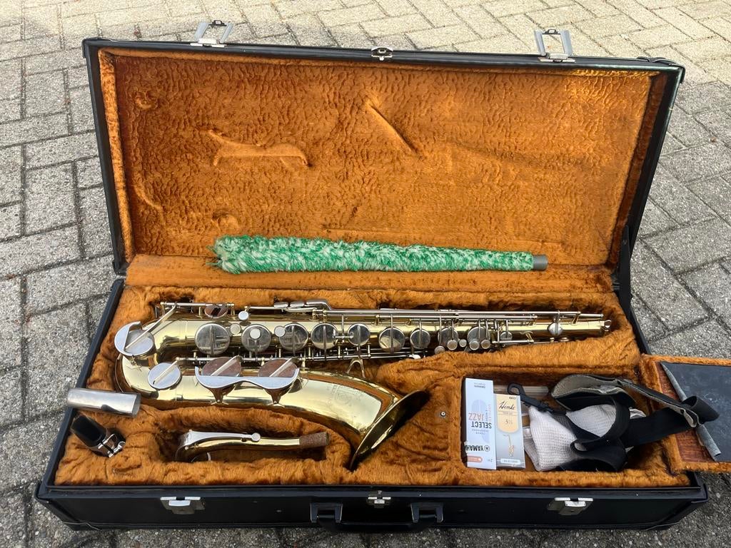 Tenor Saxofoon Amati Kraslice ATS 24, Muziek en Instrumenten, Blaasinstrumenten | Saxofoons, Ophalen of Verzenden, Gebruikt, Tenor