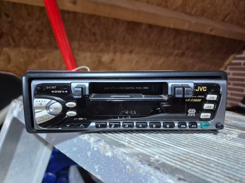 JVC Autoradio KS-F360R met afneembaar frontje, Ophalen of Verzenden