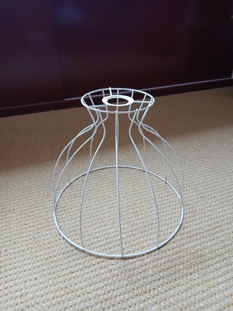 frame lampekap, Ophalen, Gebruikt, 25 tot 50 cm, Rond