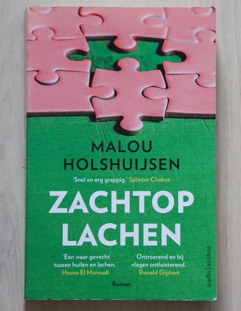ZACHTOP LACHEN - Malou Holshuijsen, Ophalen of Verzenden, Zo goed als nieuw, Nederland, Malou Holshuijsen