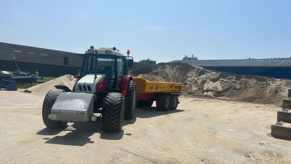 Grondwerk en Loonwerk, Ophalen