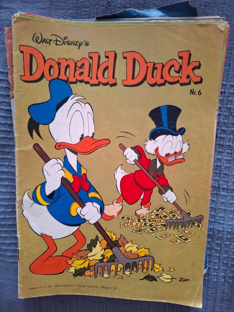Donald Duck, Boeken, Meerdere stripboeken, Ophalen of Verzenden, Gelezen