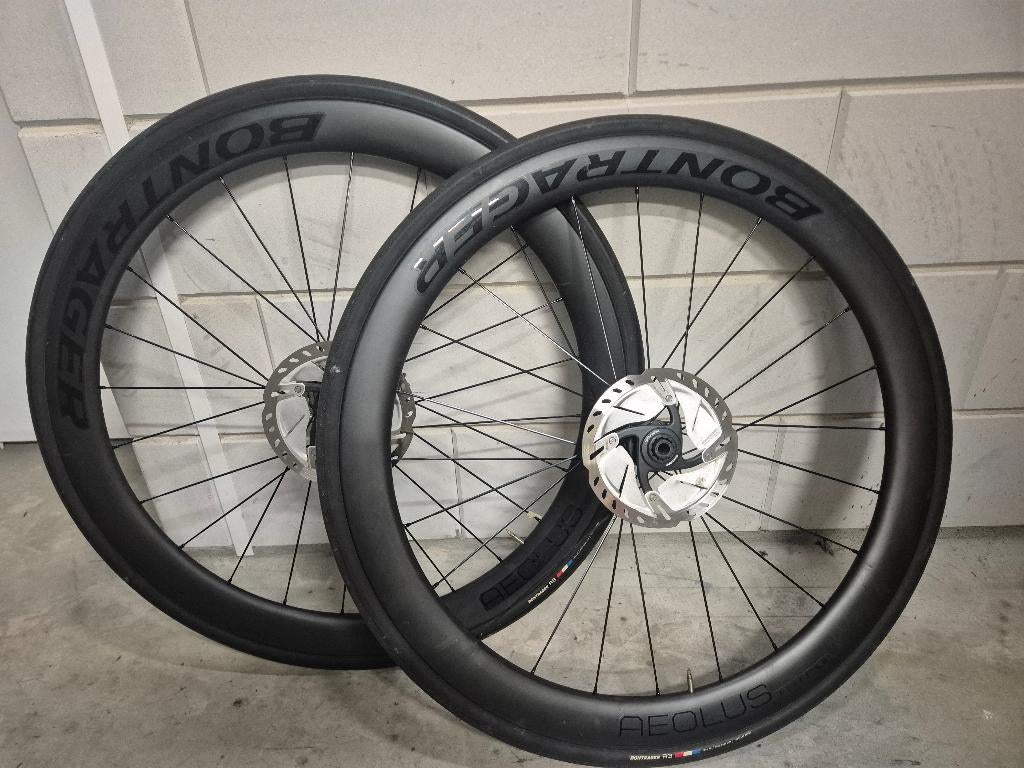 Set Bondrager Aeolus Elite TLR 50,  zeer weinig gebruikt., Wiel, Racefiets, Ophalen of Verzenden, Zo goed als nieuw