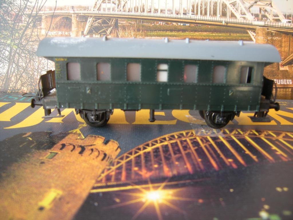 mooie trein wagon  made in west germany, Overige merken, Wisselstroom, Gebruikt, Wagon