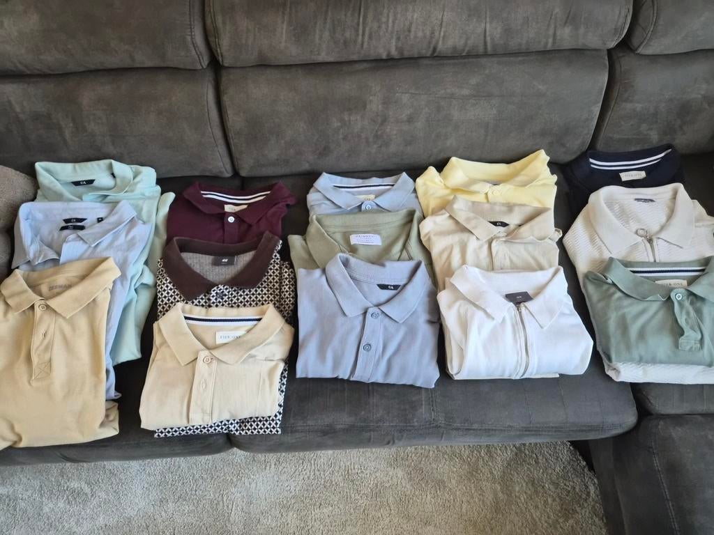 Diverse heren polo's - Verschillende merken en maten, Kleding | Heren, Polo's, Overige maten, Ophalen of Verzenden, Gedragen, Overige kleuren