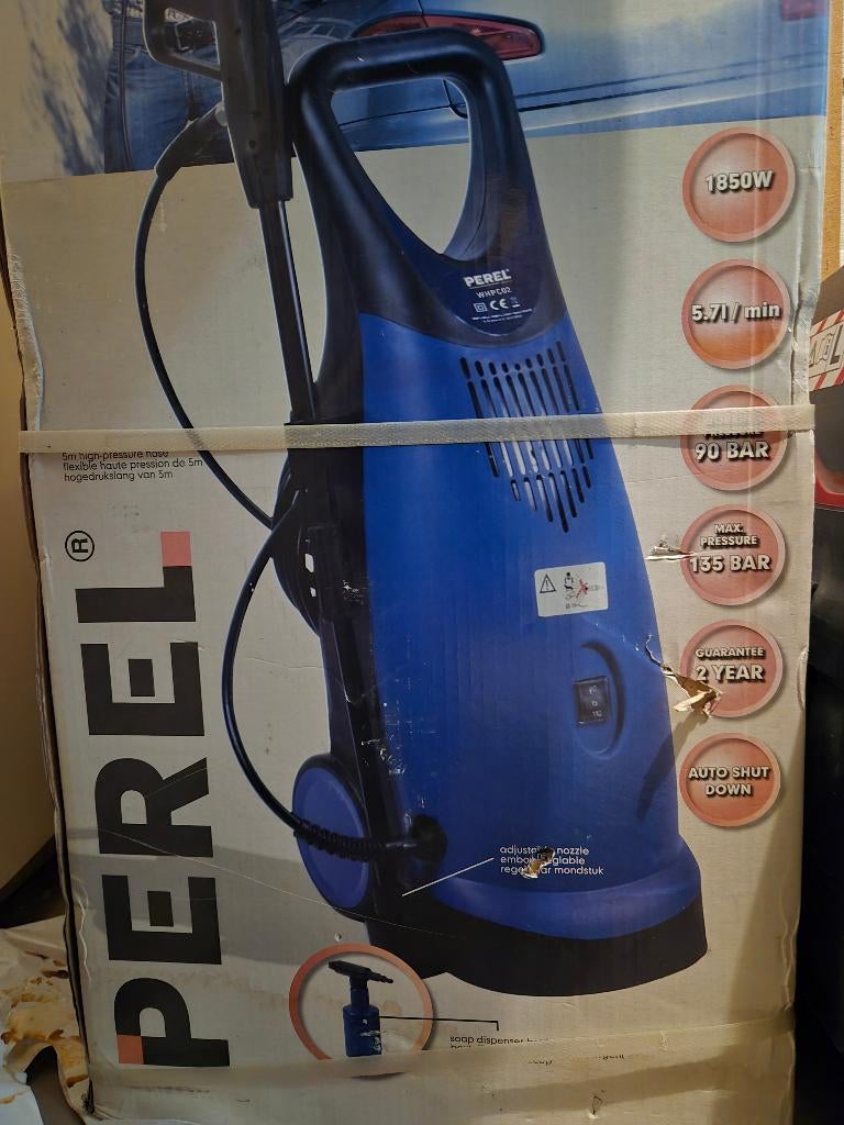 hogedruk spuit, Ophalen, Onbekend, Nieuw, Met regelbare waterdruk