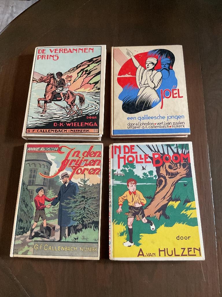 Antieke jongensboeken uit ca. 1938, Ophalen, Diverse auteurs