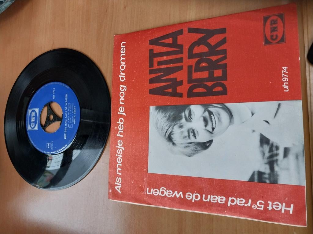 Als meisje heb je nog dromen  van Anita Berry, Cd's en Dvd's, Vinyl | Nederlandstalig, Ophalen of Verzenden, Zo goed als nieuw