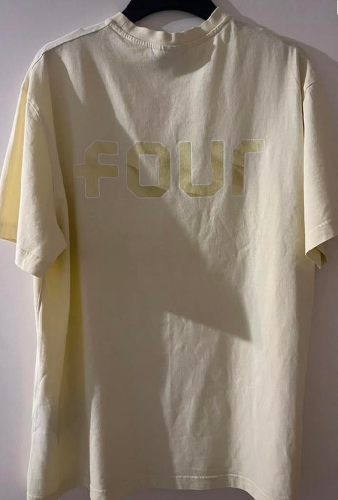 Four Amsterdam T-shirt, Ophalen of Verzenden, Zo goed als nieuw, Maat 56/58 (XL), Geel