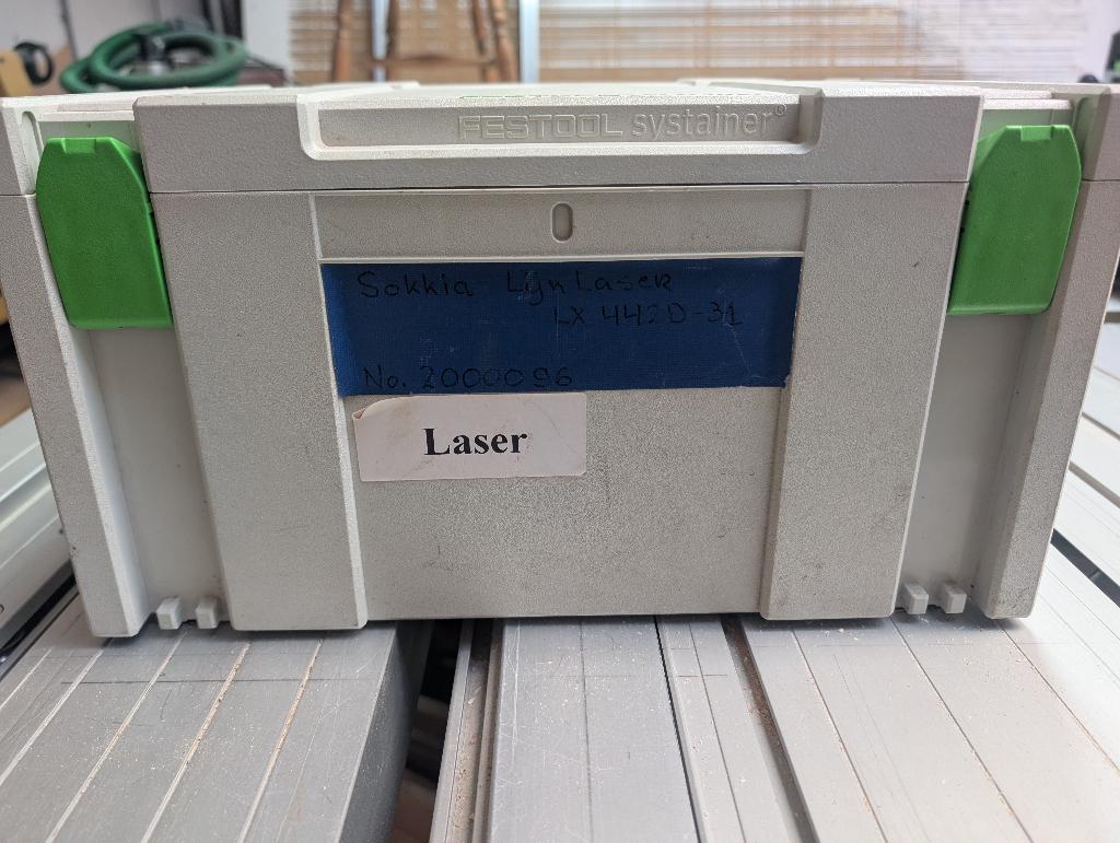 Sokkia 360 o lijn laser, Doe-het-zelf en Verbouw, Ophalen, Gebruikt, Afstand