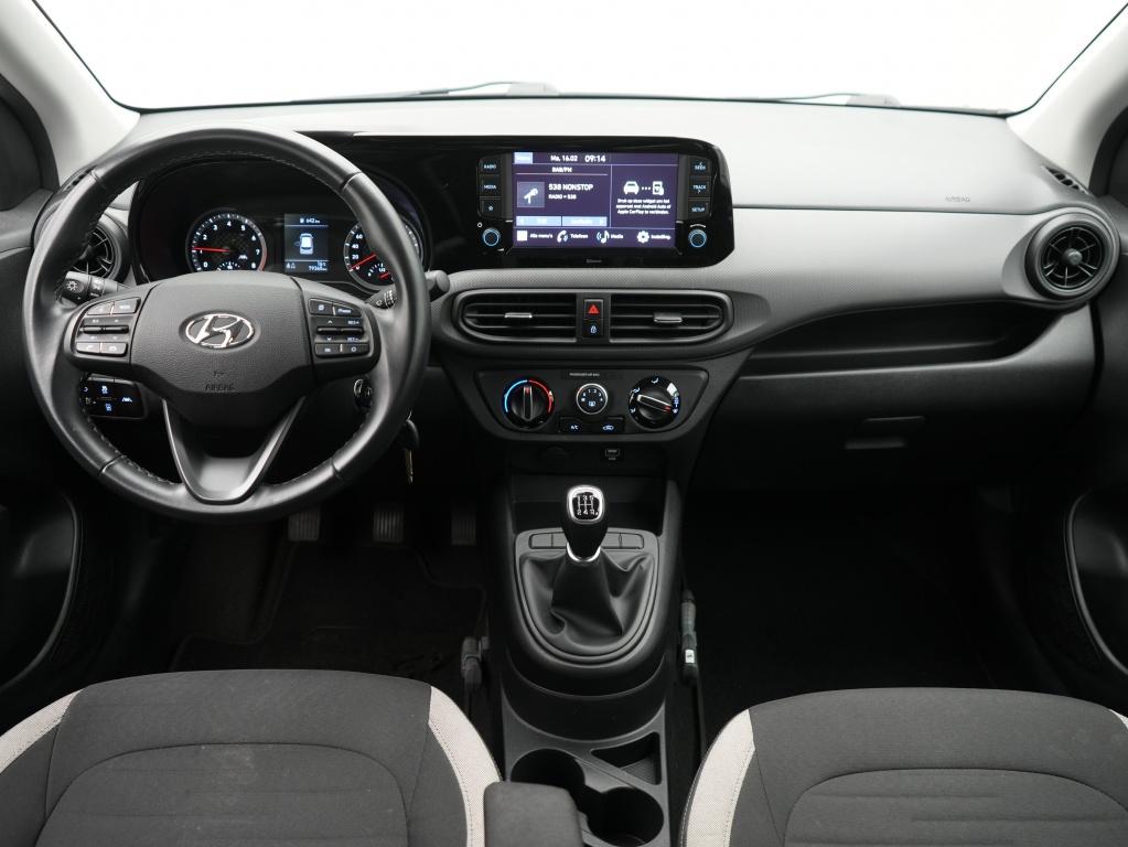 Hyundai i10 1.0 Comfort | Carplay Navigatie | Airco | Cruise, Keurmerk '100% Onderhouden', 12 maanden, Stof, Gebruikt