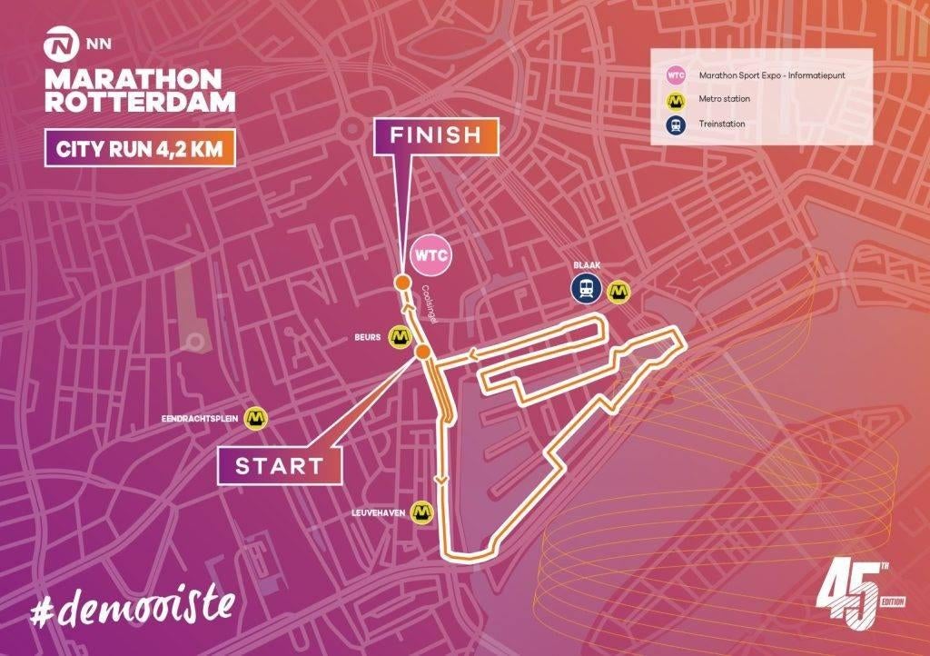 GEZOCHT: 2 CITY RUN ROTTERDAM TICKETS