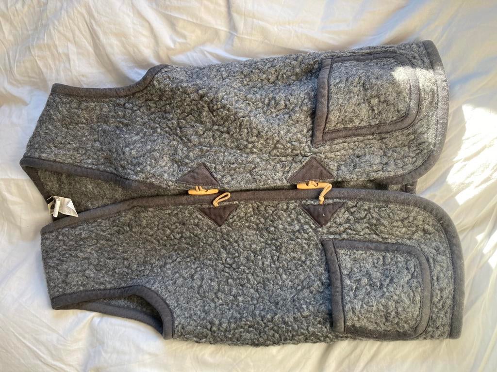 Alwero bodywarmer wol grijs Medium, Ophalen of Verzenden, Zo goed als nieuw, Maat 38/40 (M), Grijs