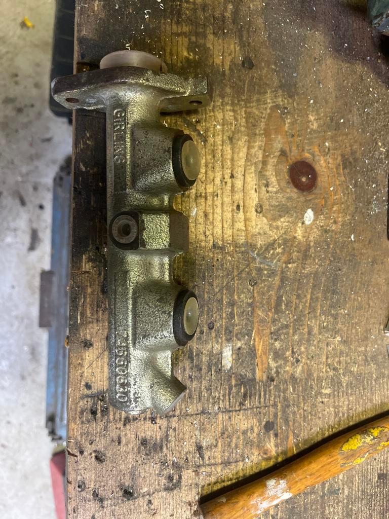 Hoofdremcilinder Girling 3230992 Peugeot, Auto-onderdelen, Remmen en Aandrijving, Overige automerken, Gebruikt, Ophalen of Verzenden