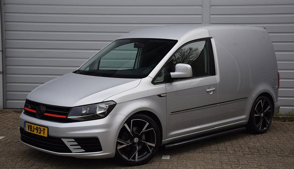 Volkswagen Caddy 2.0 TDI L1H1 BMT*2019*115Dkm*Leder*Airco*18, Gebruikt, 4 cilinders, Volkswagen, Bedrijf