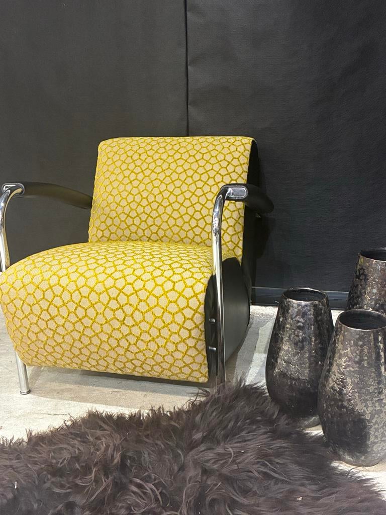 Leolux Scylla fauteuil nieuwe stof!, Ophalen, Leolux, ., Zo goed als nieuw