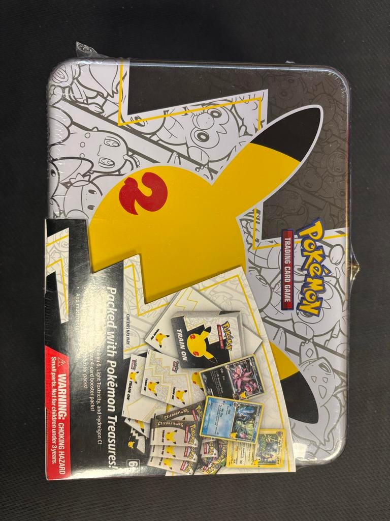 Pokémon Celebrations Chest Tin - Geseald, Ophalen, Nieuw, Overige typen