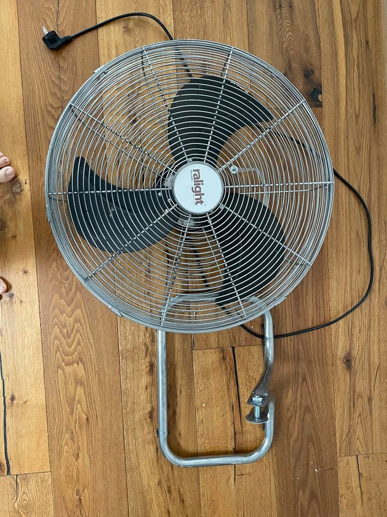 Ralight Heavy Duty Ventilator - Krachtige Vloerventilator, Ophalen of Verzenden, Gebruikt, Vloerventilator