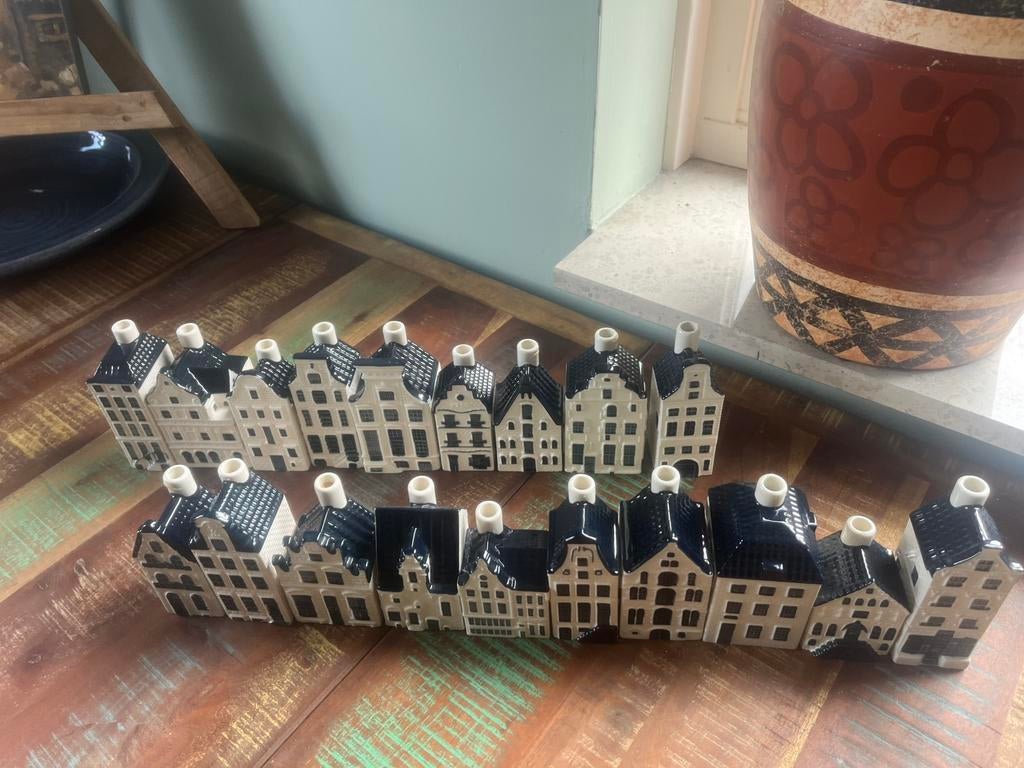 Delfstblauw KLM huisjes, Ophalen, Zo goed als nieuw, 61 t/m 80