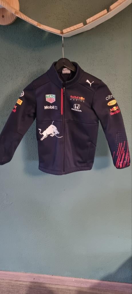 Puma Red Bull Racing Softshell Jack 2021 Formule 1, Ophalen of Verzenden, Zo goed als nieuw, Puma, Jongen of Meisje
