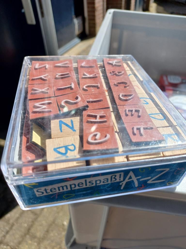 Stempeldoos, Ophalen, Nieuw, Houten stempel