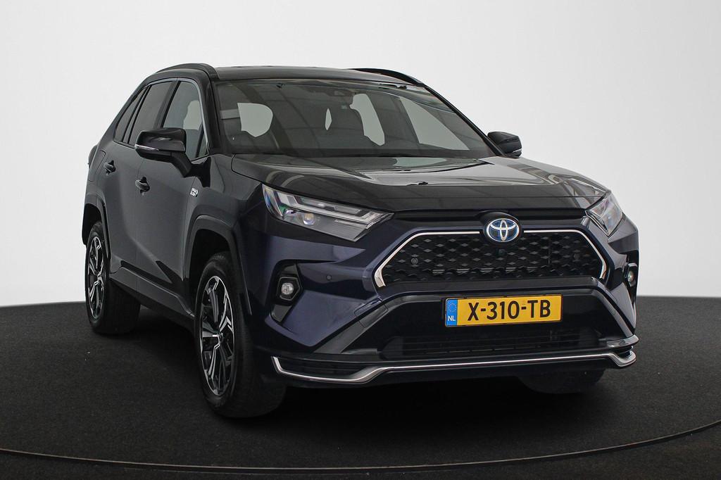 Toyota RAV4 2.5 Plug-in Hybrid AWD Bi-Tone Plus Stoelverwarm, Automaat, Gebruikt, 4 cilinders, Blauw