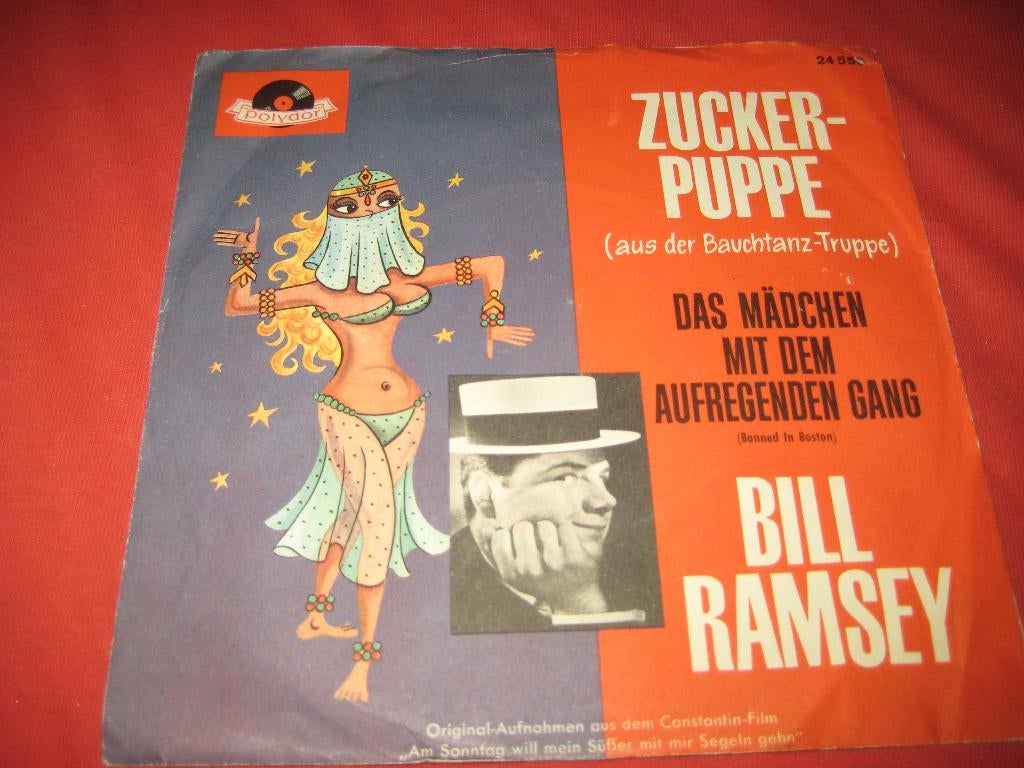 Bill Ramsey: Zuckerpuppe, Cd's en Dvd's, Vinyl Singles, Ophalen of Verzenden, Zo goed als nieuw, Pop, Single