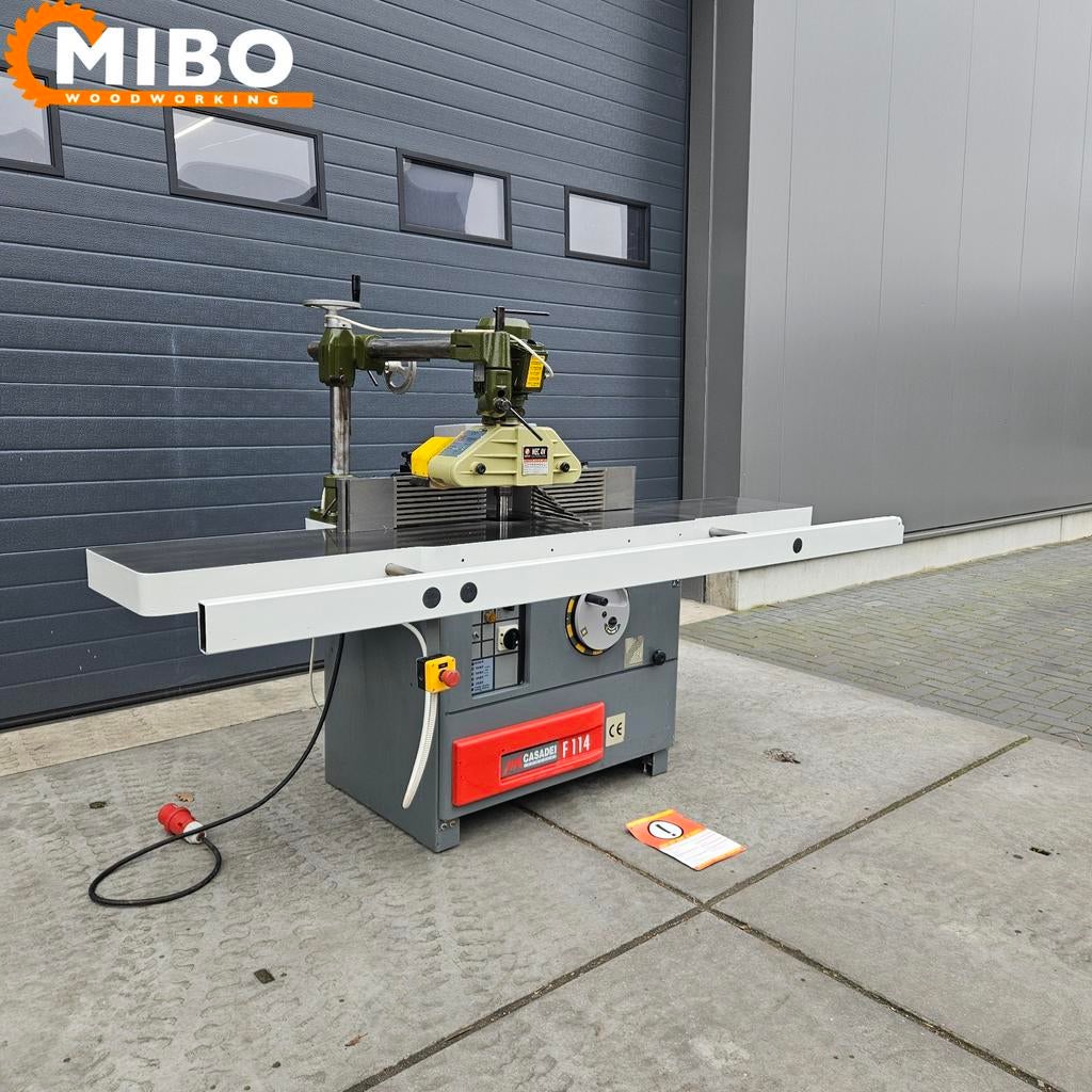 Casadei freesmachine tafelfrees **Garantie** SCM Freestafel