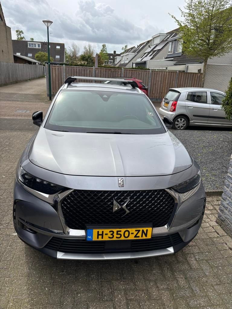 DS 7 1.2 Puretech 130pk 2020 Grijs 78500km, Auto's, Voorwielaandrijving, USB, 15 km/l, Zwart
