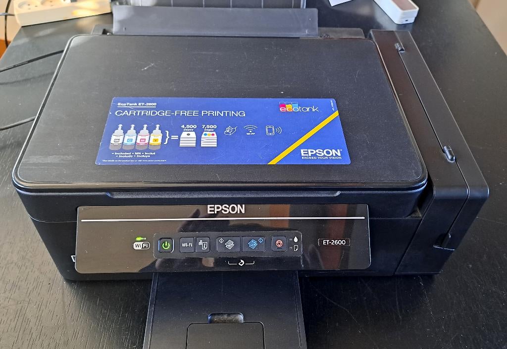 EPSON ET-2600 (ecotank printer), Computers en Software, Ophalen, EPSON, Gebruikt, Inkjetprinter