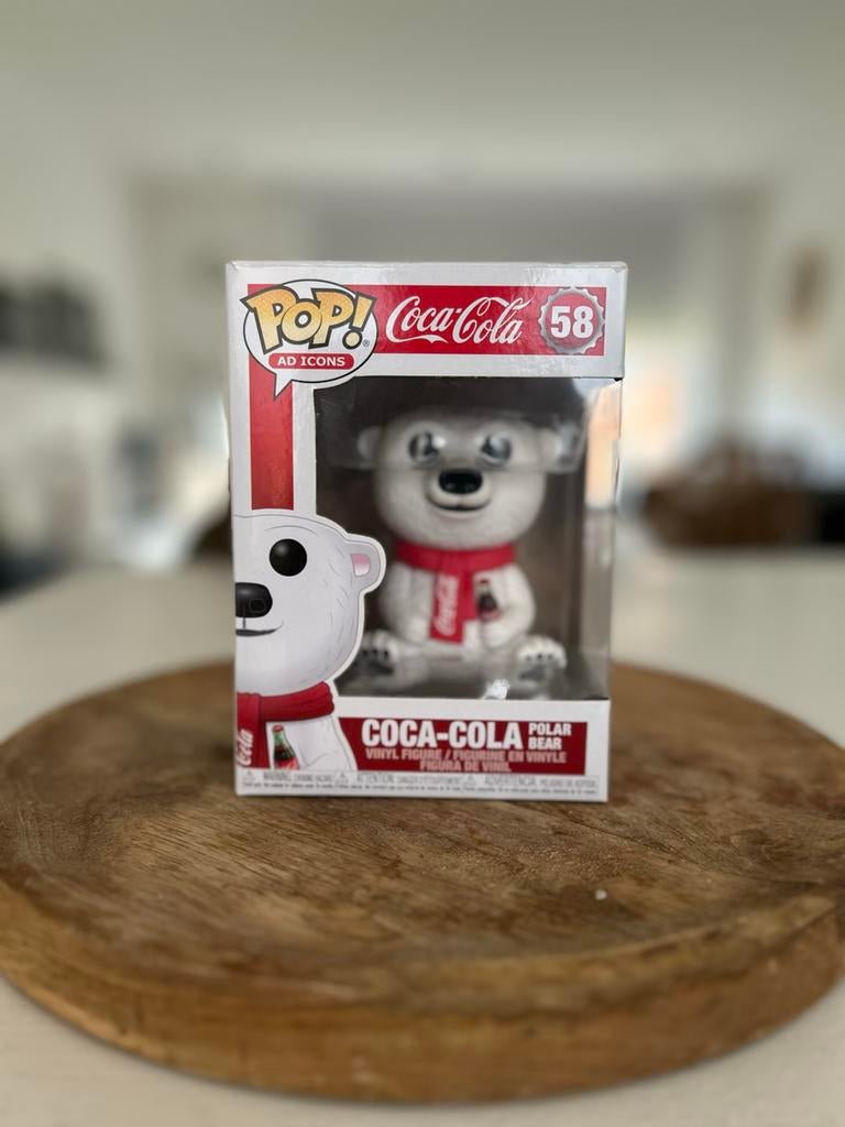 Coca Cola Bear Funko Pop nr. 58 Vaulted, Verzamelen, Ophalen of Verzenden, Nieuw