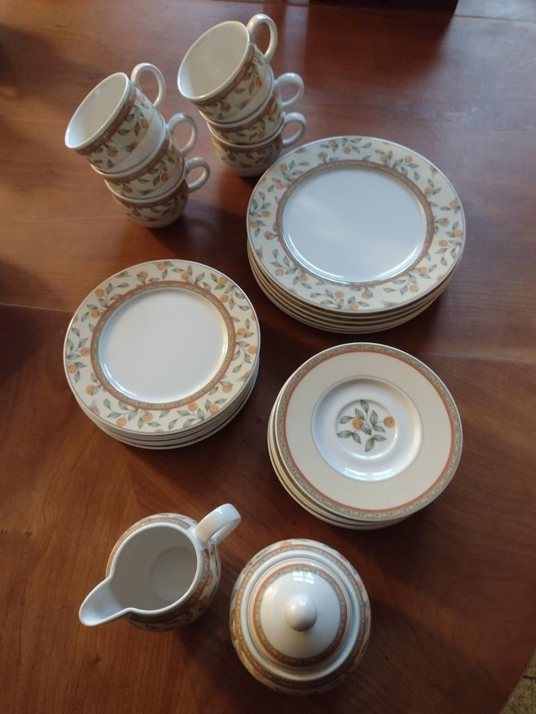 Koffieservies Koffietijd!., Antiek en Kunst, Ophalen