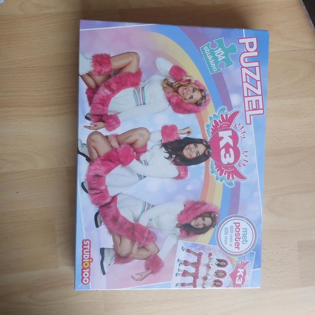 K3 puzzel 104 stukjes, Ophalen of Verzenden