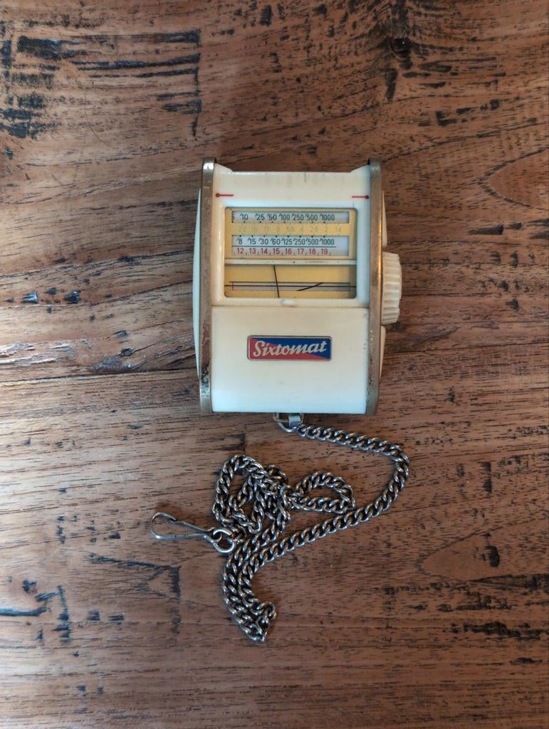 Sixtomat lichtmeter, Ophalen of Verzenden, Gebruikt, Overige Merken
