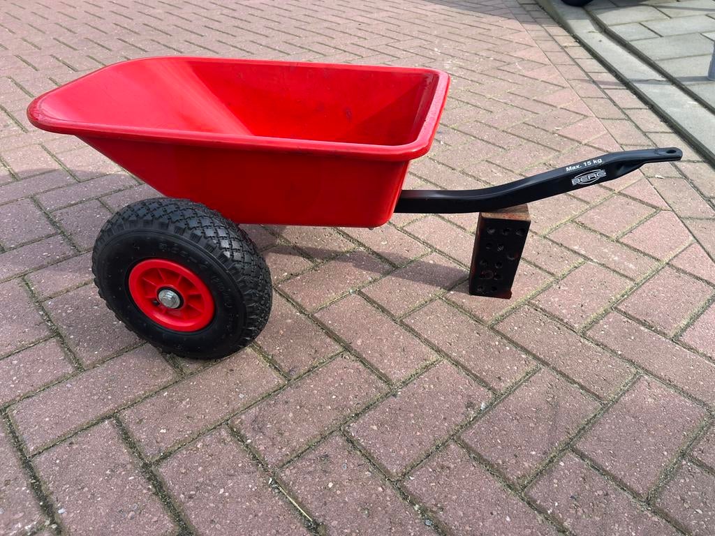 Berg aanhanger, Kinderen en Baby's, Speelgoed | Buiten | Skelters, Ophalen, Zo goed als nieuw, Berg, Met kar of aanhanger