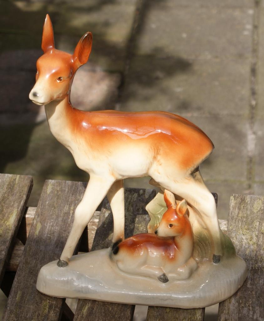 Ree met jong Jema, Ophalen