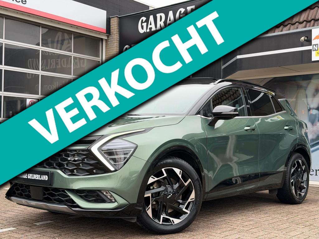 Kia Sportage 1.6 Hybrid GT-Line | Pano | Leder | Navi | Came, Gebruikt, Zwart, 4 cilinders, Origineel Nederlands