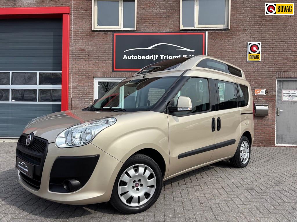 Fiat Doblò 1.4 rolstoelauto- rolstoellift - rolstoelvervoer, Auto's, Voorwielaandrijving, 1345 kg, Stof, Gebruikt