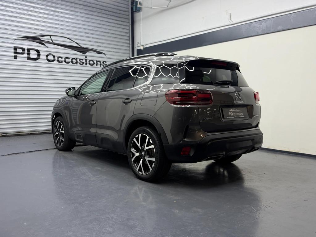 Citroen C5 Aircross 1.6 Plug-in Hybrid 225PK Shine - Pano -, 77 km/l, Gebruikt, Zwart, 4 cilinders