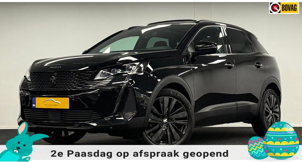 Peugeot 3008 1.2 PureTech GT*BLACK-PACK*Panodak*Navi*Adaptiv, Gebruikt, 1199 cc, Zwart, Bedrijf