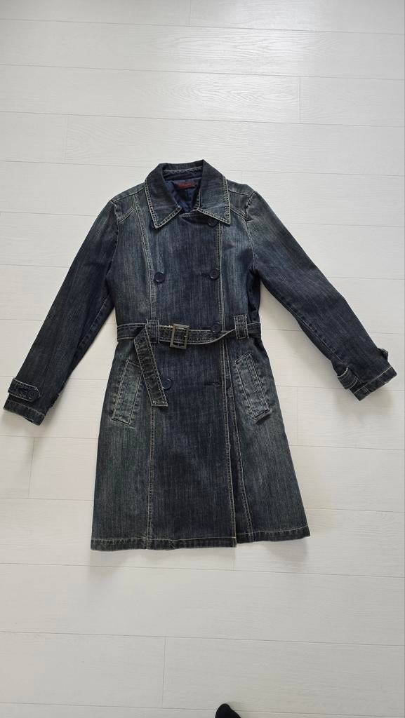 Spijkerjas trenchcoat Steps Maat xl blauw, Blauw, Maat 46/48 (XL) of groter, Nieuw, Ophalen of Verzenden