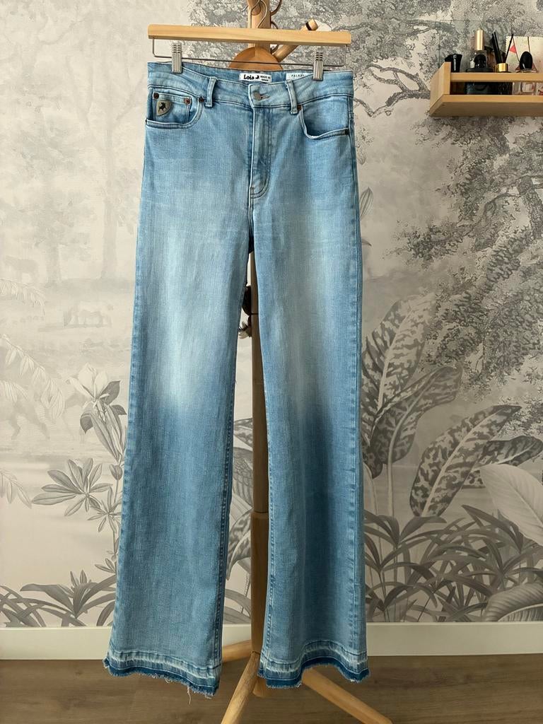 Lois jeans Palazzo 28 lengte 34, Ophalen of Verzenden, Zo goed als nieuw, Blauw, W28 - W29 (confectie 36)