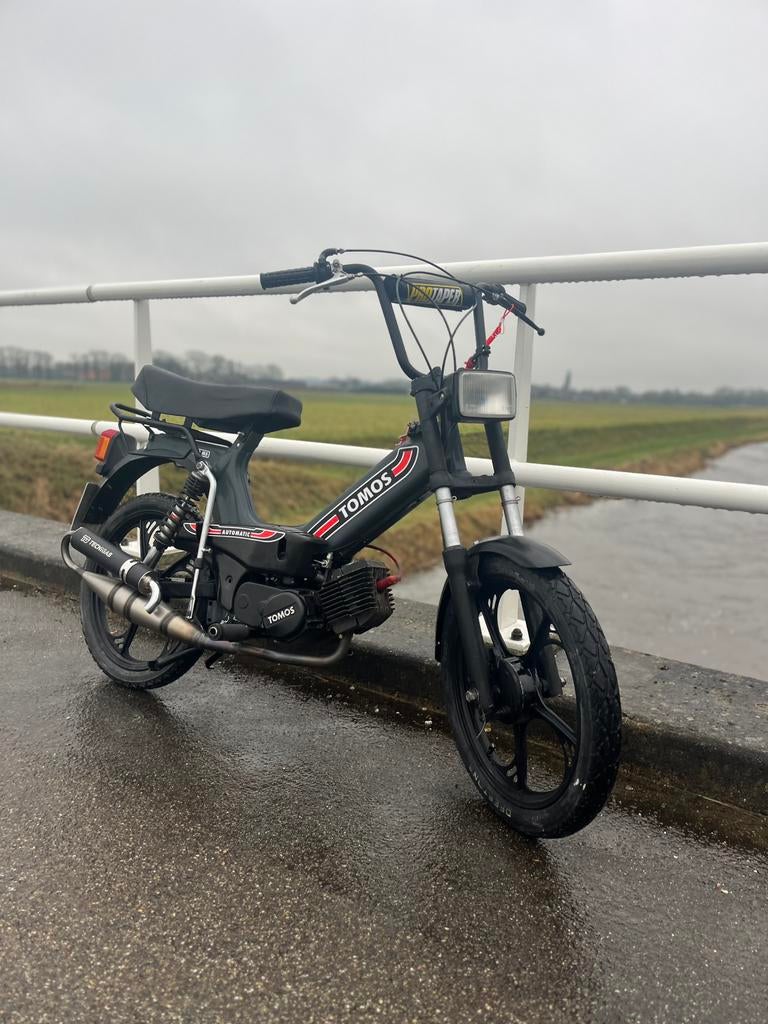 Zeer nette tomos ( geldig blauw kenteken), Ophalen, Gebruikt, 65 cc, 2 versnellingen