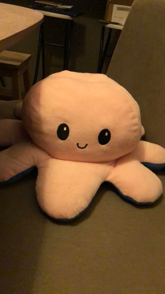 Octopus knuffel, Kinderen en Baby's, Speelgoed | Knuffels en Pluche, Verzenden, Zo goed als nieuw, Overige typen