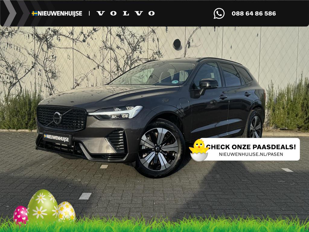 Volvo XC60 T6 Plug-in hybrid AWD Plus Dark | Adaptieve Cruis, Auto's, 12 maanden, Euro 6, 4 cilinders, Plug-in hybride