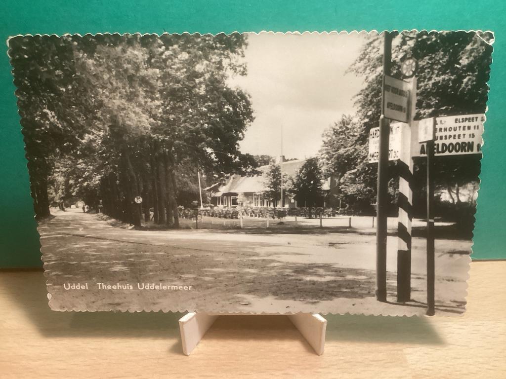 Uddel Theehuis Uddelermeer     781, Ophalen of Verzenden, 1960 tot 1980, Gelopen, Gelderland